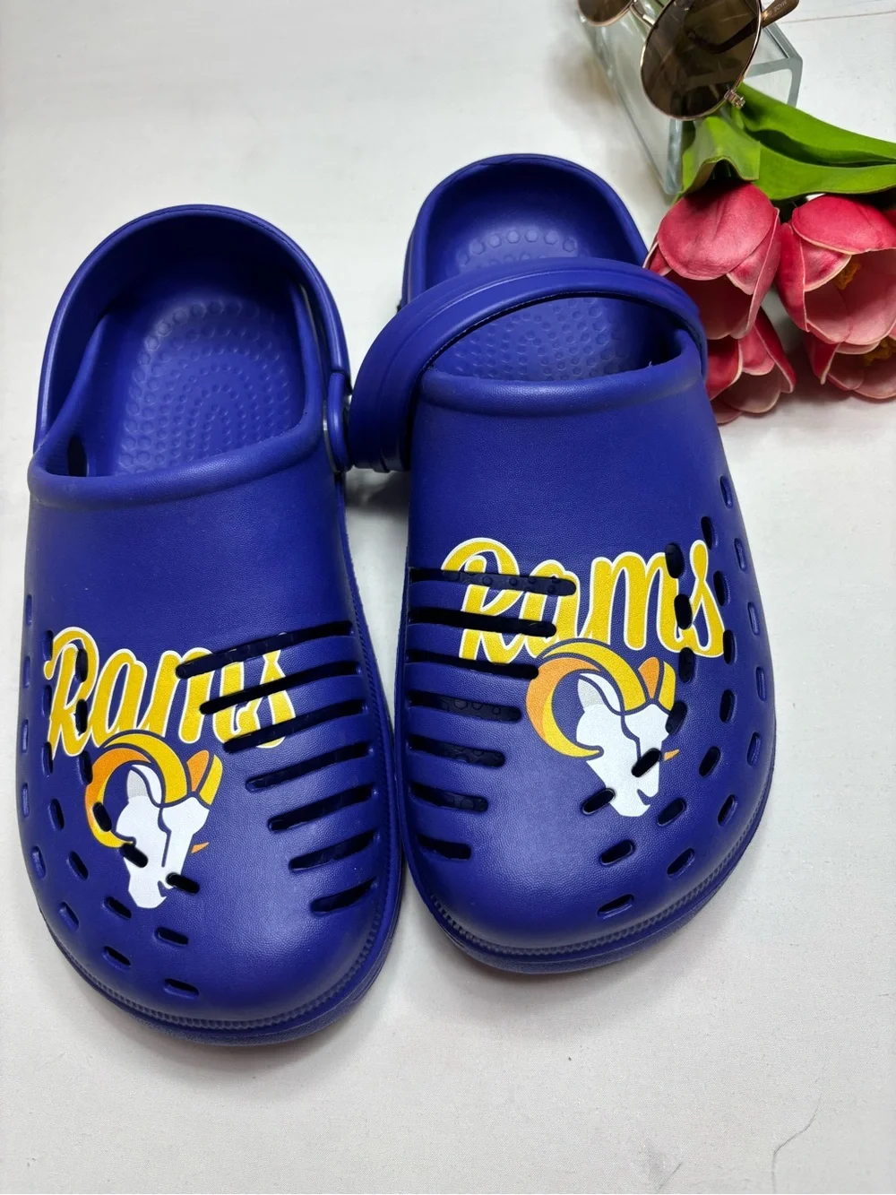 Los Angeles Rams FOCO Women's Clogs - Size L (9-10) New without tag #002